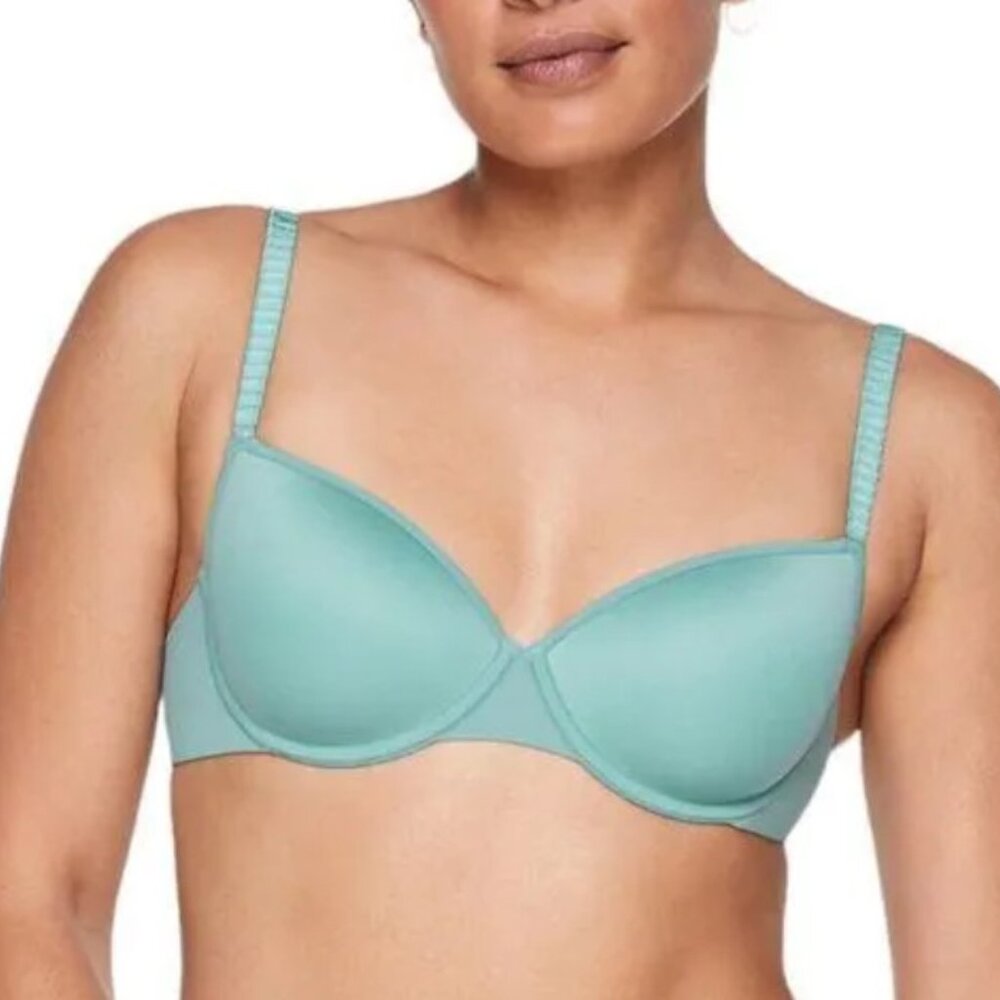 NWT ThirdLove 24/7 Classic T-Shirt Bra in Hazy Turquoise, 32B 1/2